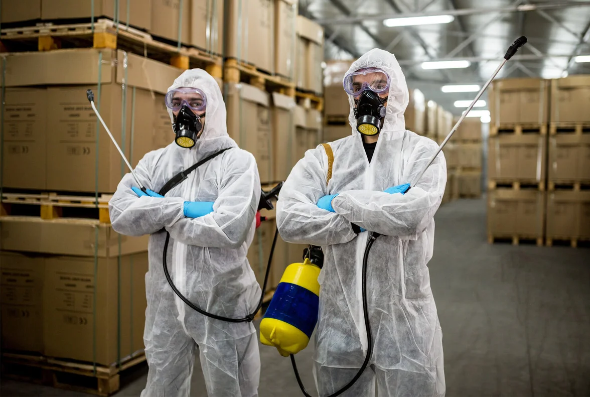 Apartment building pest treatment