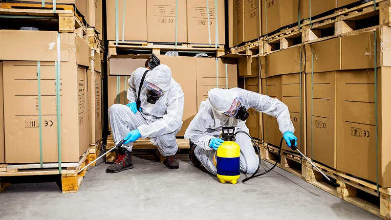 Commercial pest control service