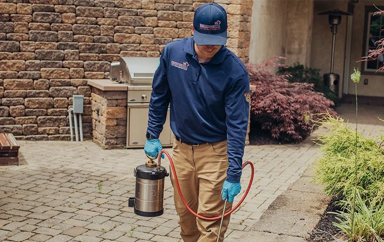Treating fire ant mound in lawn