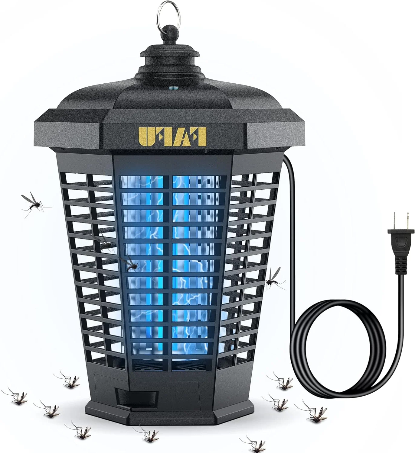 Mosquito control in suburban backyard family area