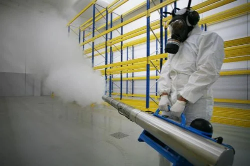 Comprehensive pest management inspection in warehouse