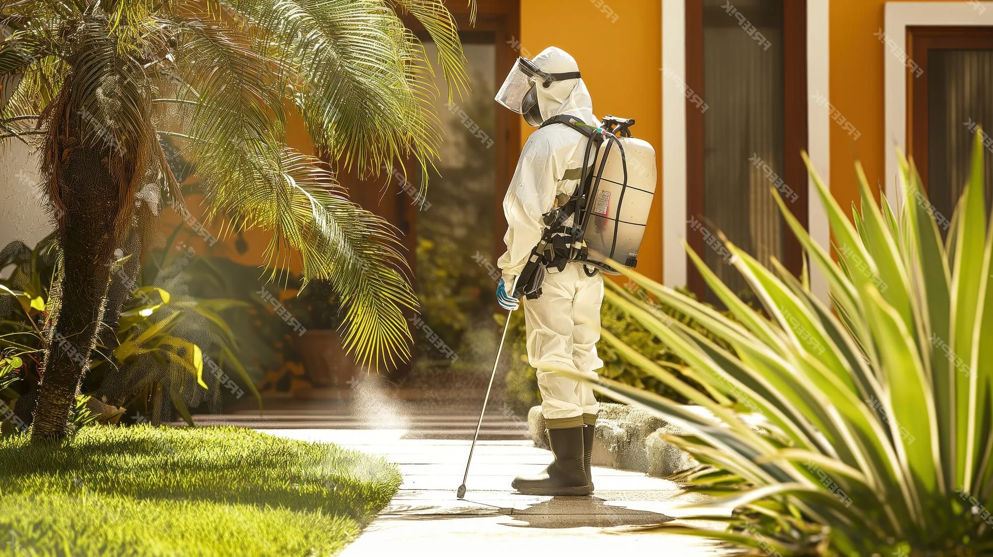 Professional scorpion treatment application
