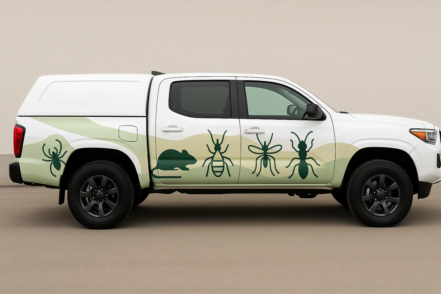 PestControl100 mobile service vehicle