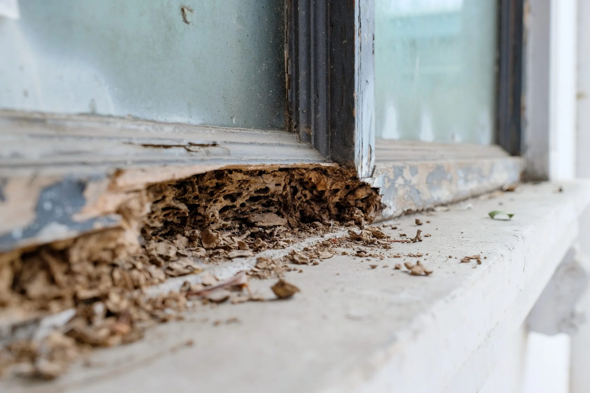 Termite damage